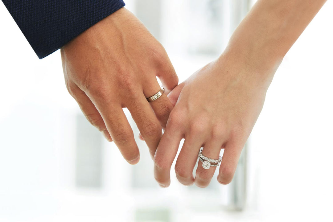 大きな婚約指輪