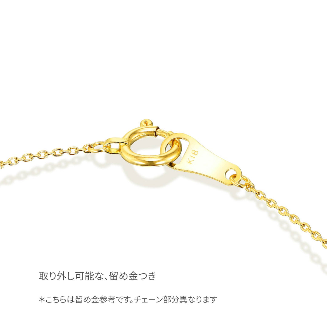 ラボグロウンダイヤモンド 0.116ct スリーストーン ブレスレット 18K イエローゴールド