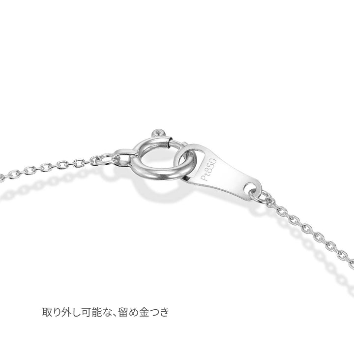 ラボグロウンダイヤモンド 0.1ct ハート ソリティア ブレスレット プラチナ