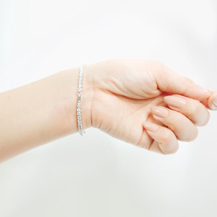 3.60ct ラボグロウンダイヤモンド テニス ブレスレット プラチナ