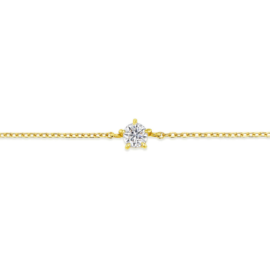 【超々希少！】イエローダイヤモンド ブレスレット 18K B603 K18イエローゴールド地金ブレスレット | 山城時計店