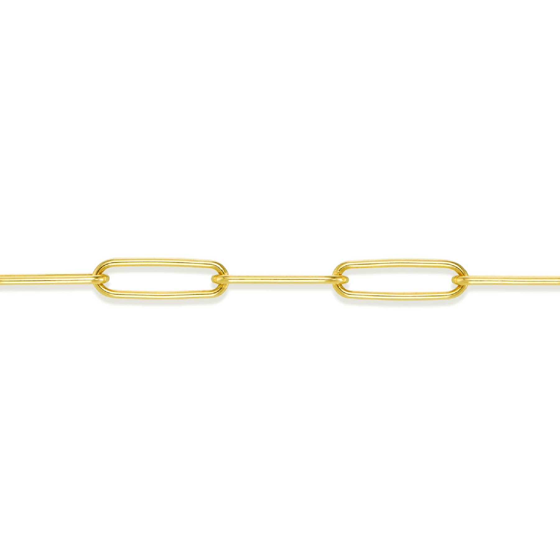 クリップチェーンL ブレスレット 18K イエローゴールド