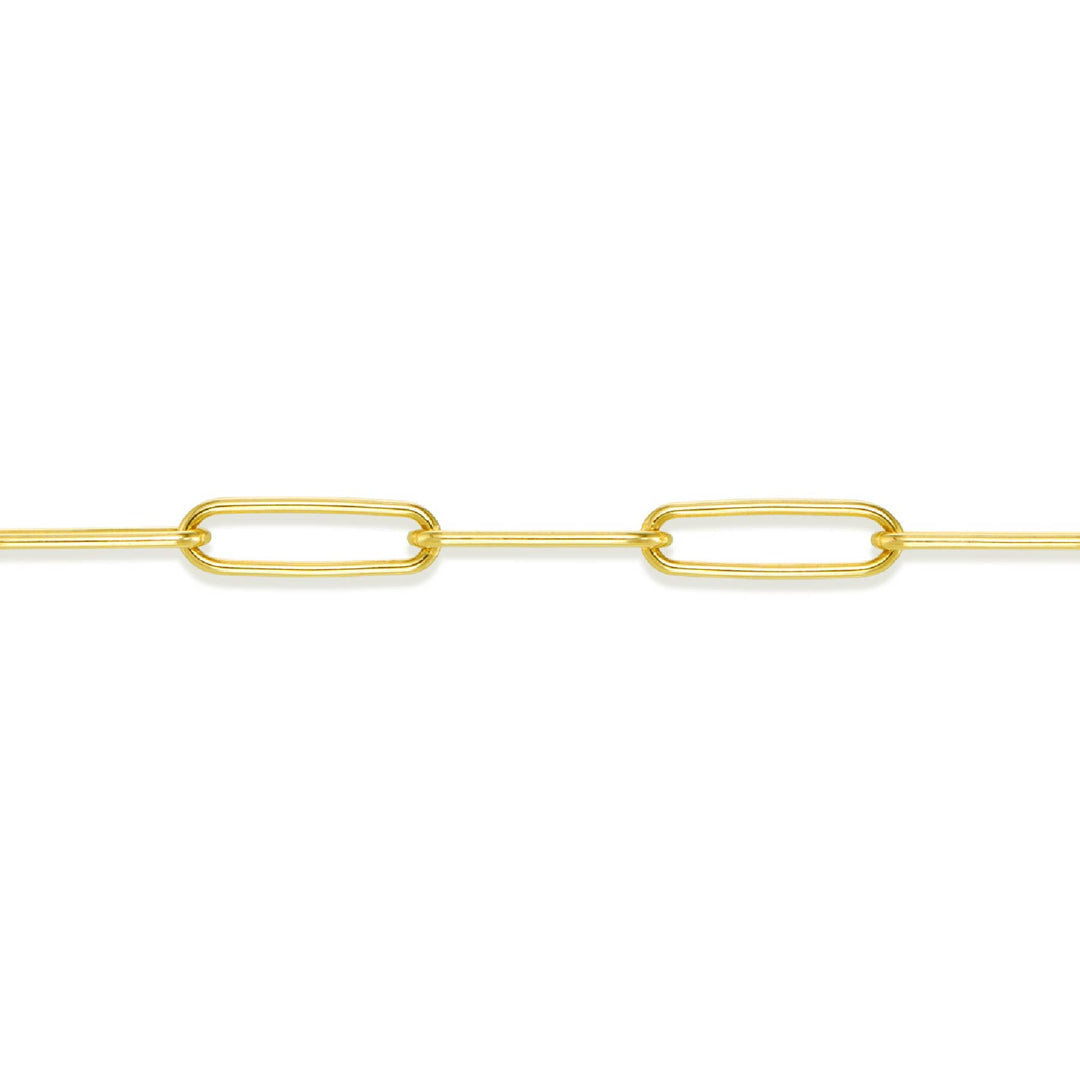 クリップチェーンL ブレスレット 18K イエローゴールド