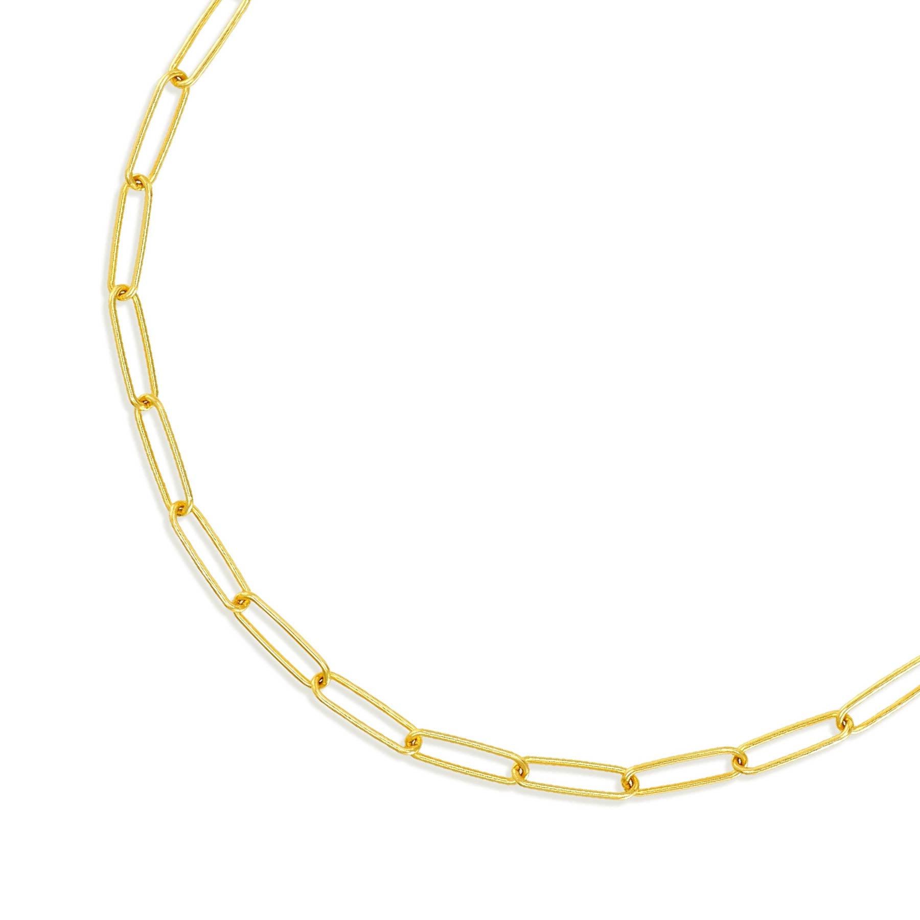クリップチェーンL ブレスレット 18K イエローゴールド