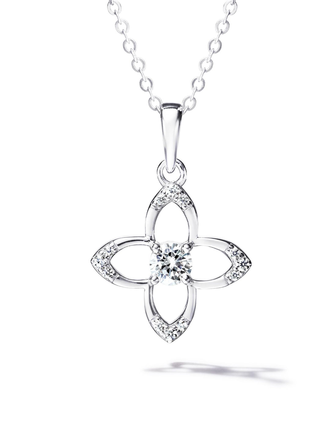 0.31ct プラチナ シグネチャー ネックレス