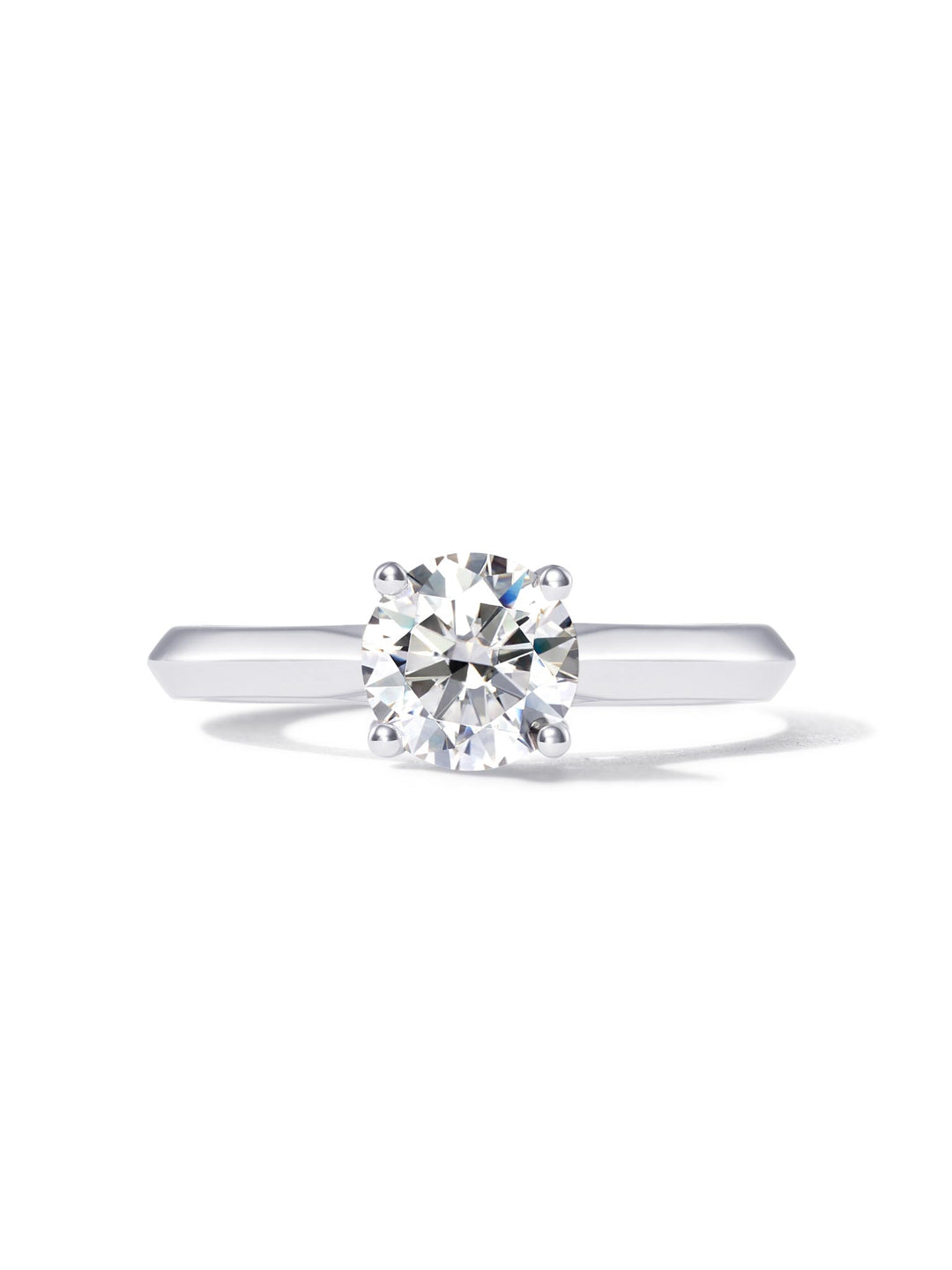 1.01ct プラチナ 4つ爪 ソリティア リング
