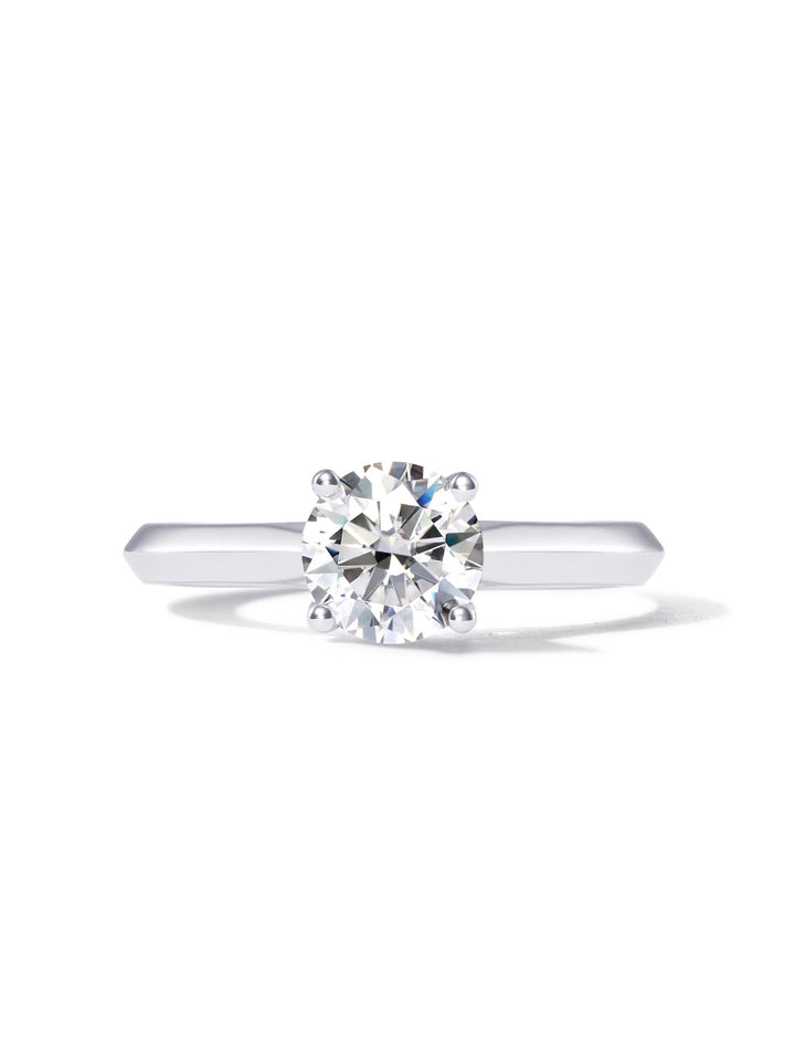 1.01ct プラチナ 4つ爪 ソリティア リング
