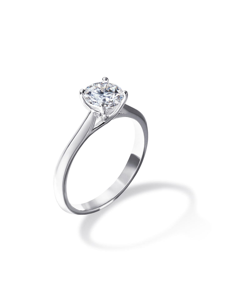 1.01ct プラチナ 4つ爪 ソリティア リング