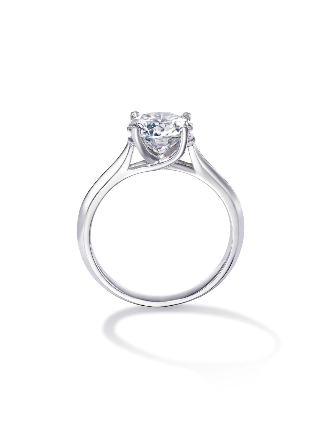2.01ct プラチナ 4つ爪 ソリティア リング