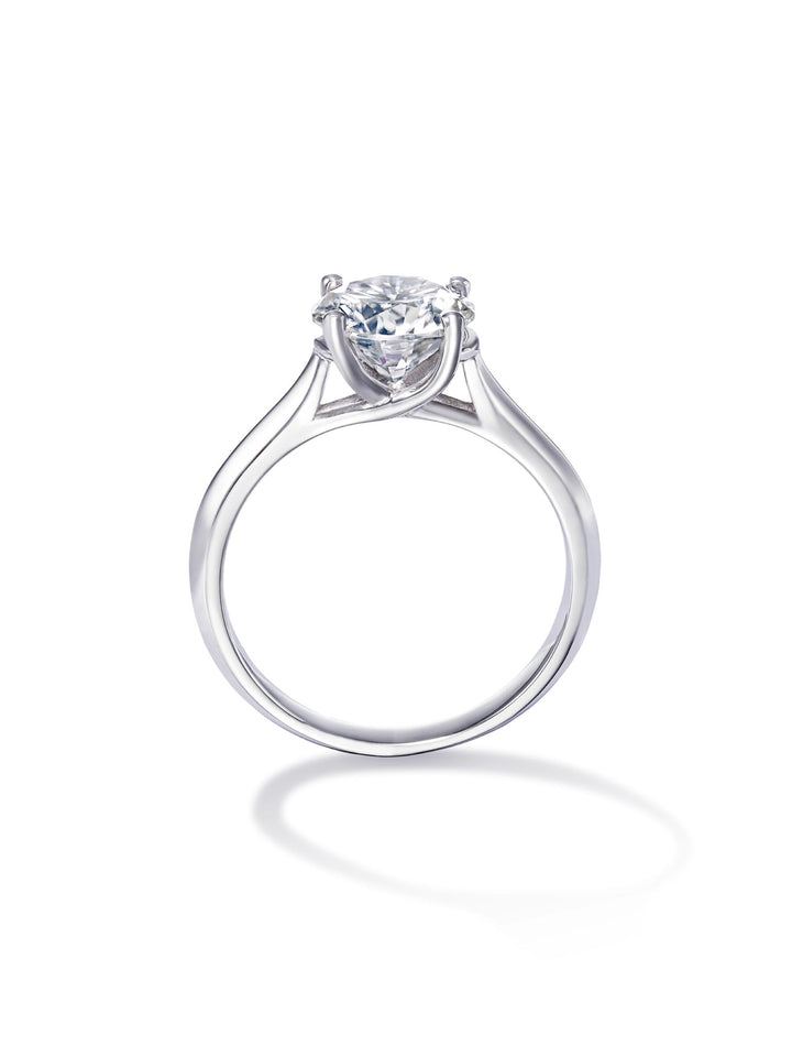 2.01ct プラチナ 4つ爪 ソリティア リング