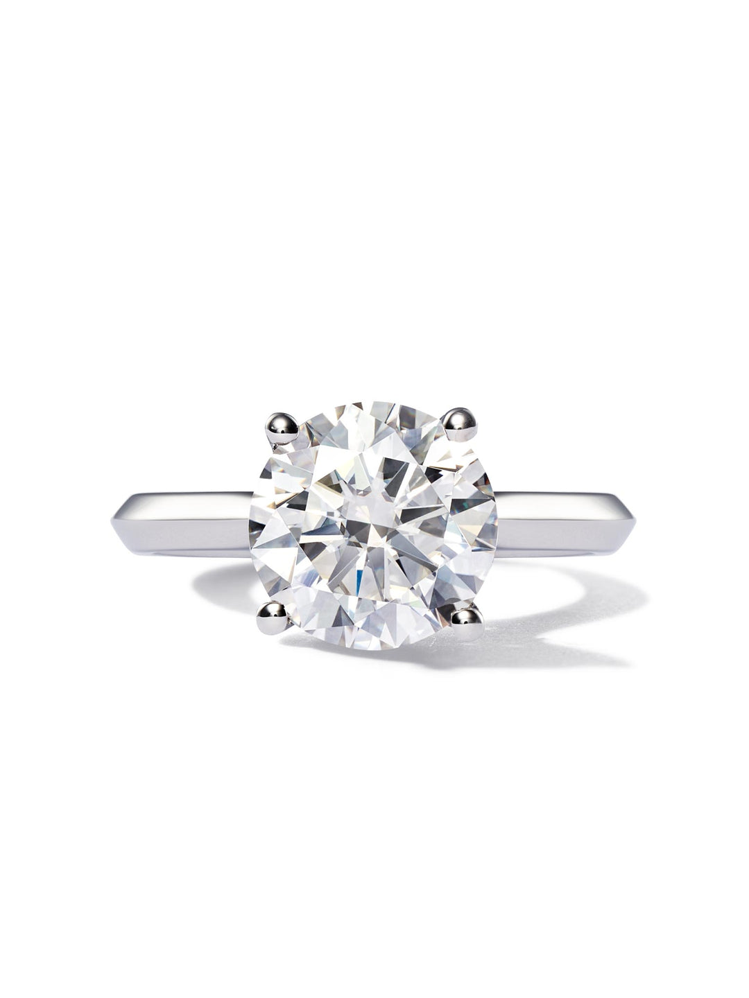 3.01ct プラチナ 4つ爪 ソリティア リング