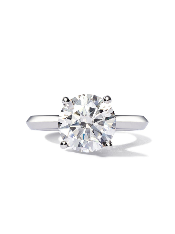3.01ct プラチナ 4つ爪 ソリティア リング