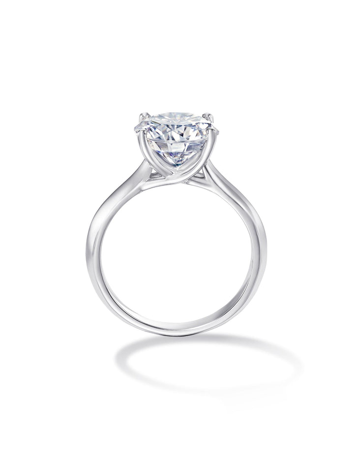 3.01ct プラチナ 4つ爪 ソリティア リング