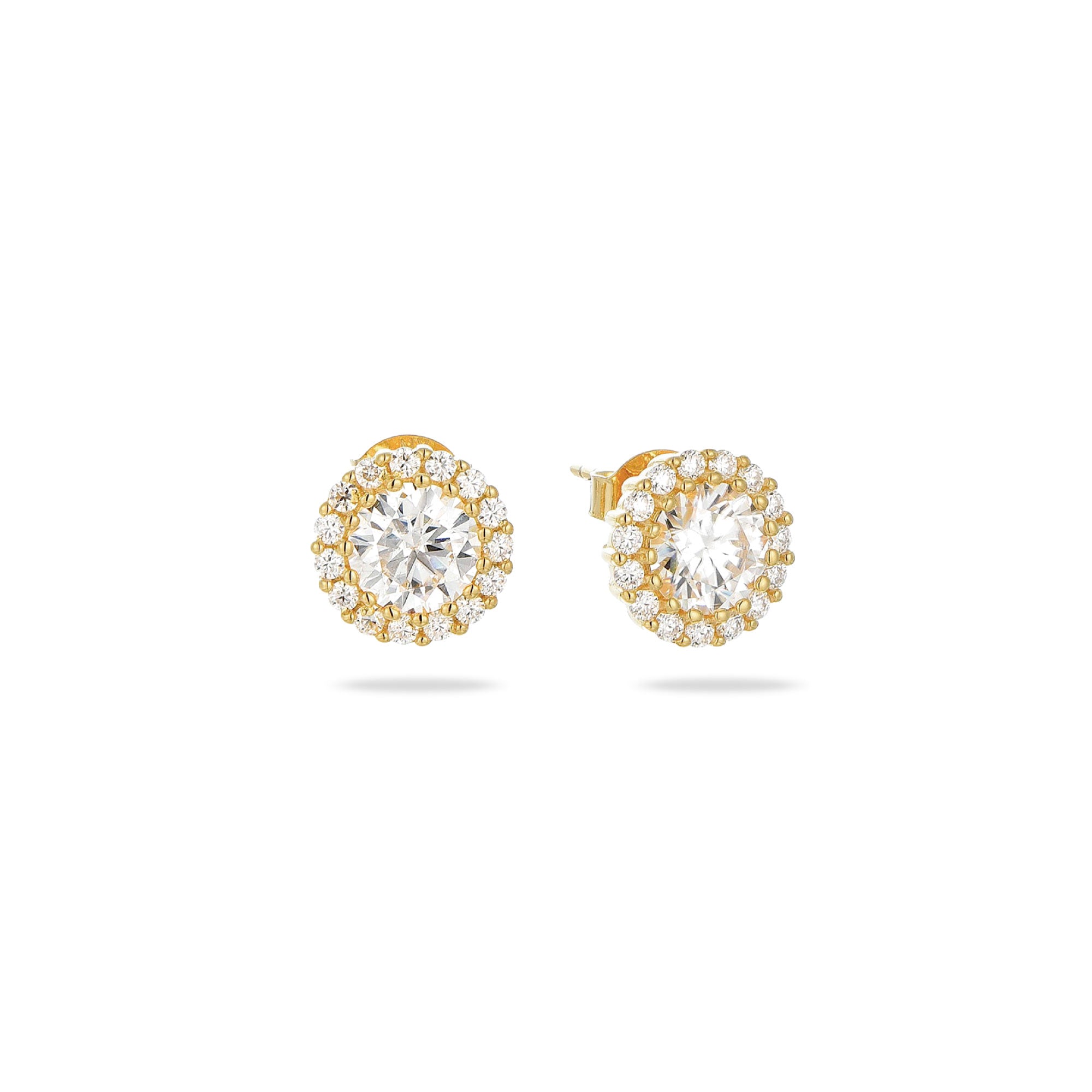 2.45ct モアサナイト ヘイロー ピアス シルバー925 | NEXT DIAMOND NEW