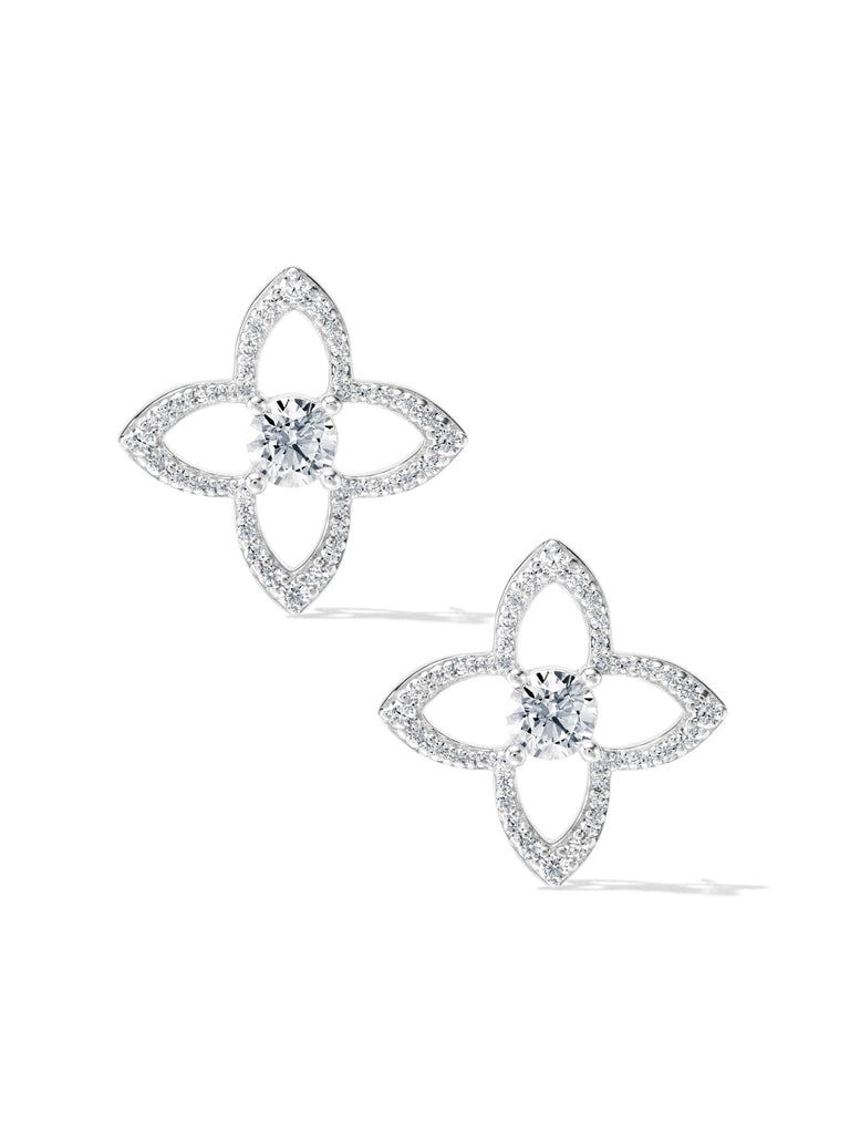 0.72ct ラボグロウンダイヤモンド シグネチャー ピアス プラチナ
