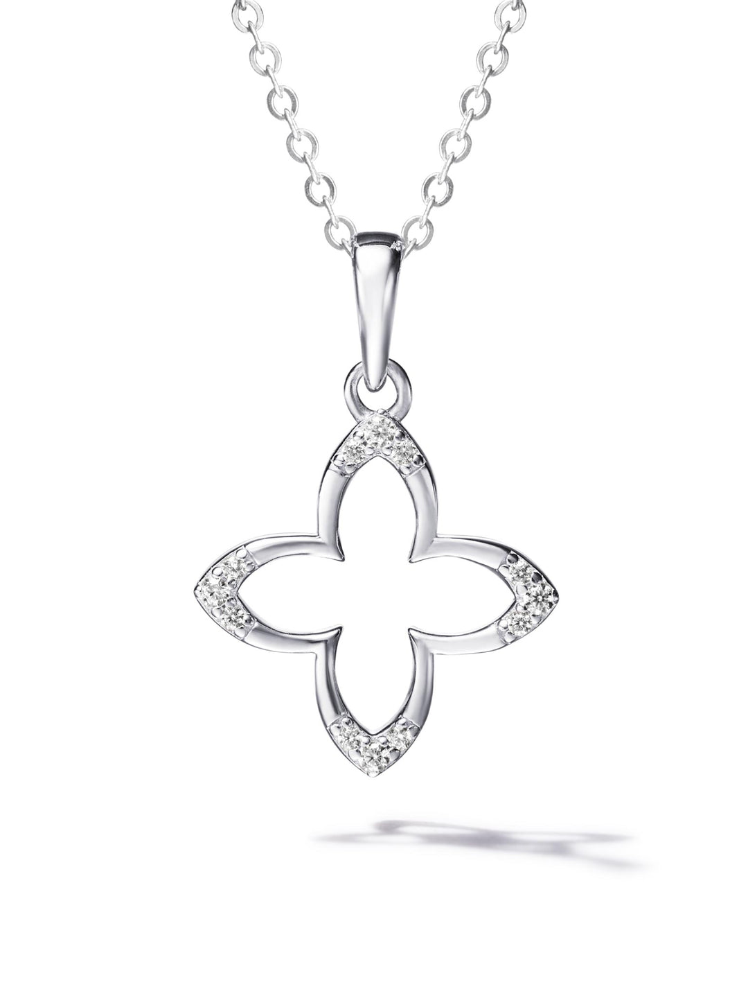 0.08ct プラチナ シグネチャー ネックレス