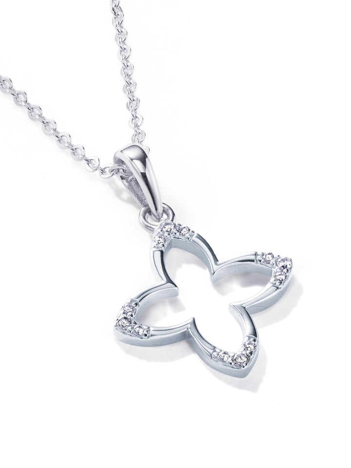 0.08ct プラチナ シグネチャー ネックレス