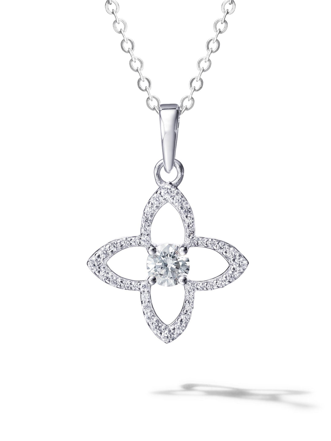 0.398ct プラチナ シグネチャー ネックレス