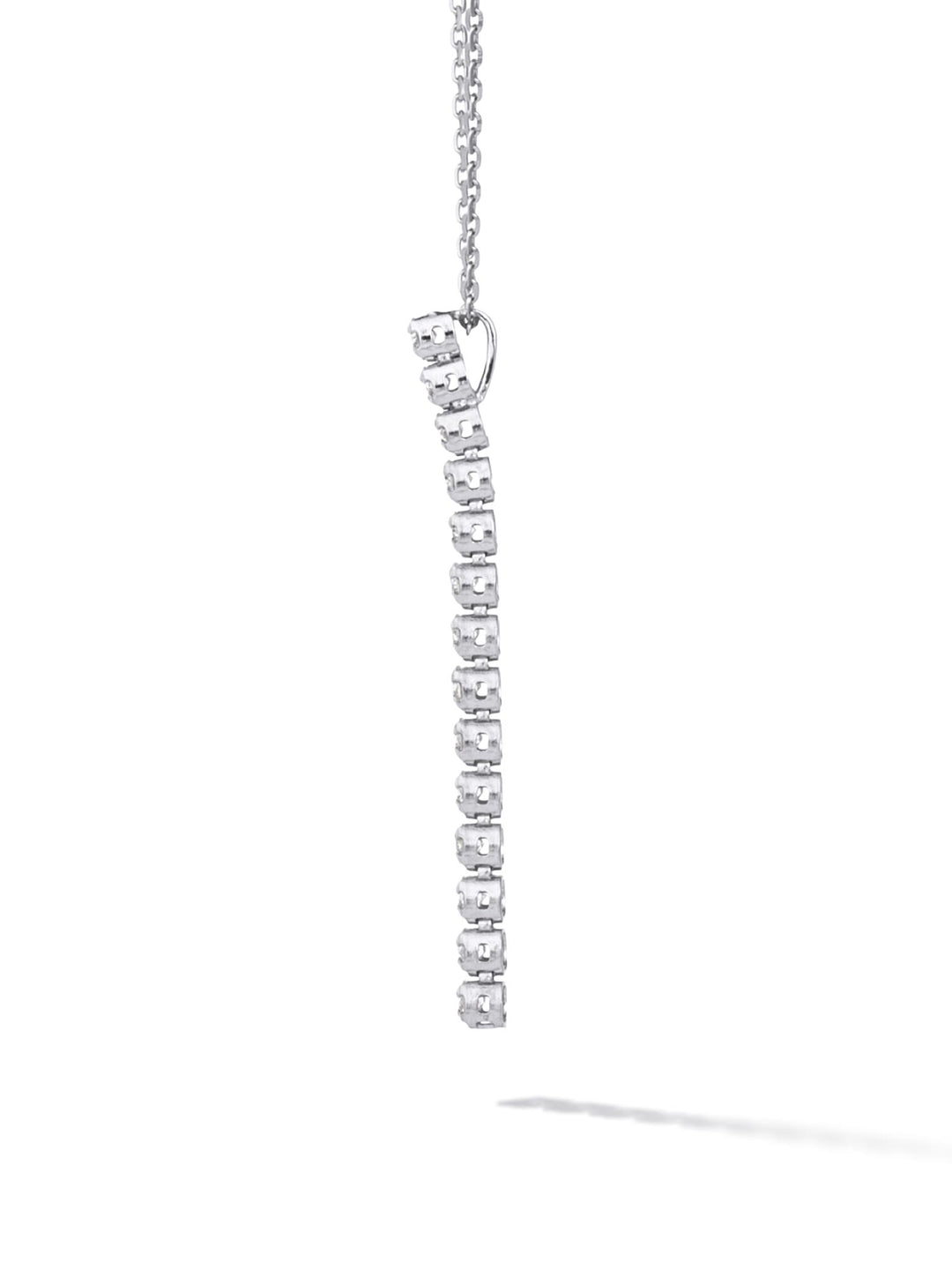 0.21ct プラチナ ライン ネックレス