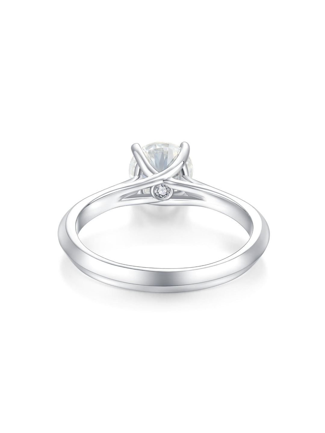 1.015ct プラチナ 4つ爪 ソリティア リング