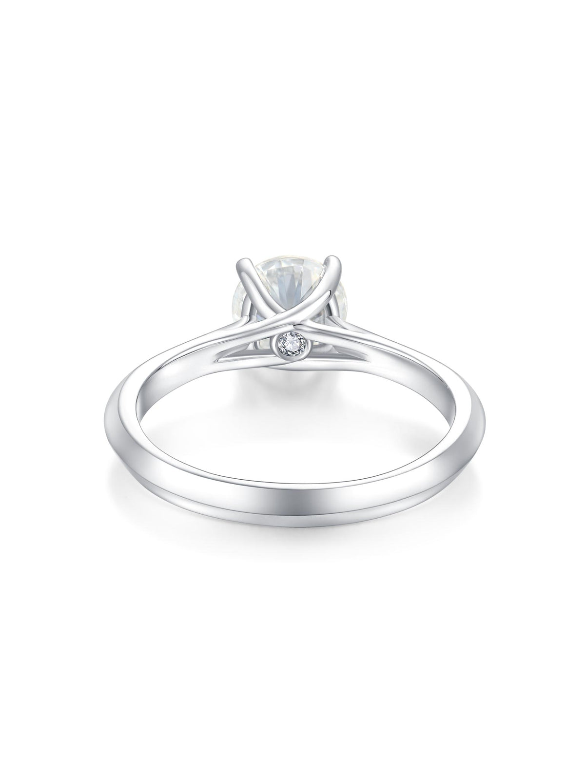 1.015ct プラチナ 4つ爪 ソリティア リング