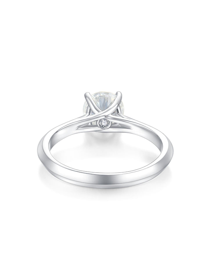 1.015ct プラチナ 4つ爪 ソリティア リング