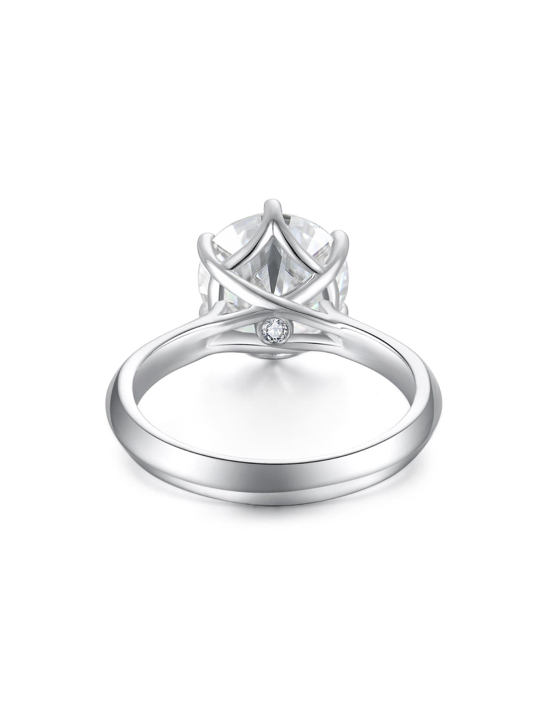 3.015ct プラチナ 6つ爪 ソリティア リング