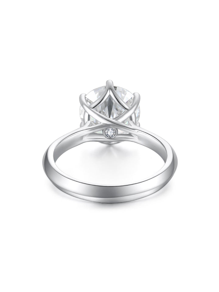 3.015ct プラチナ 6つ爪 ソリティア リング
