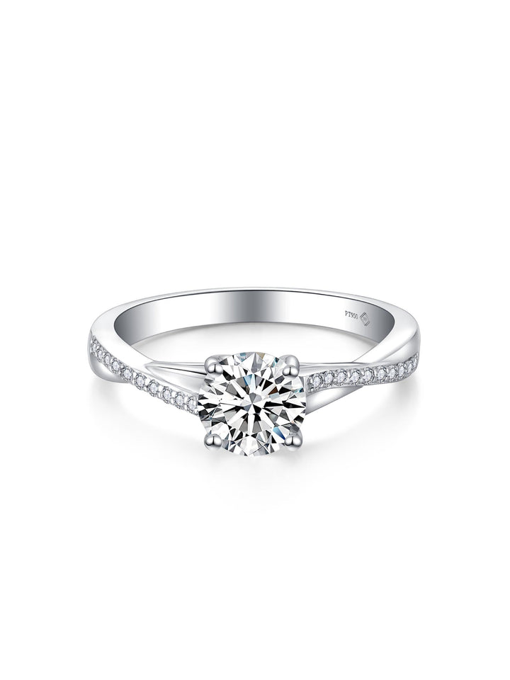 1.115ct プラチナ 4つ爪 リング