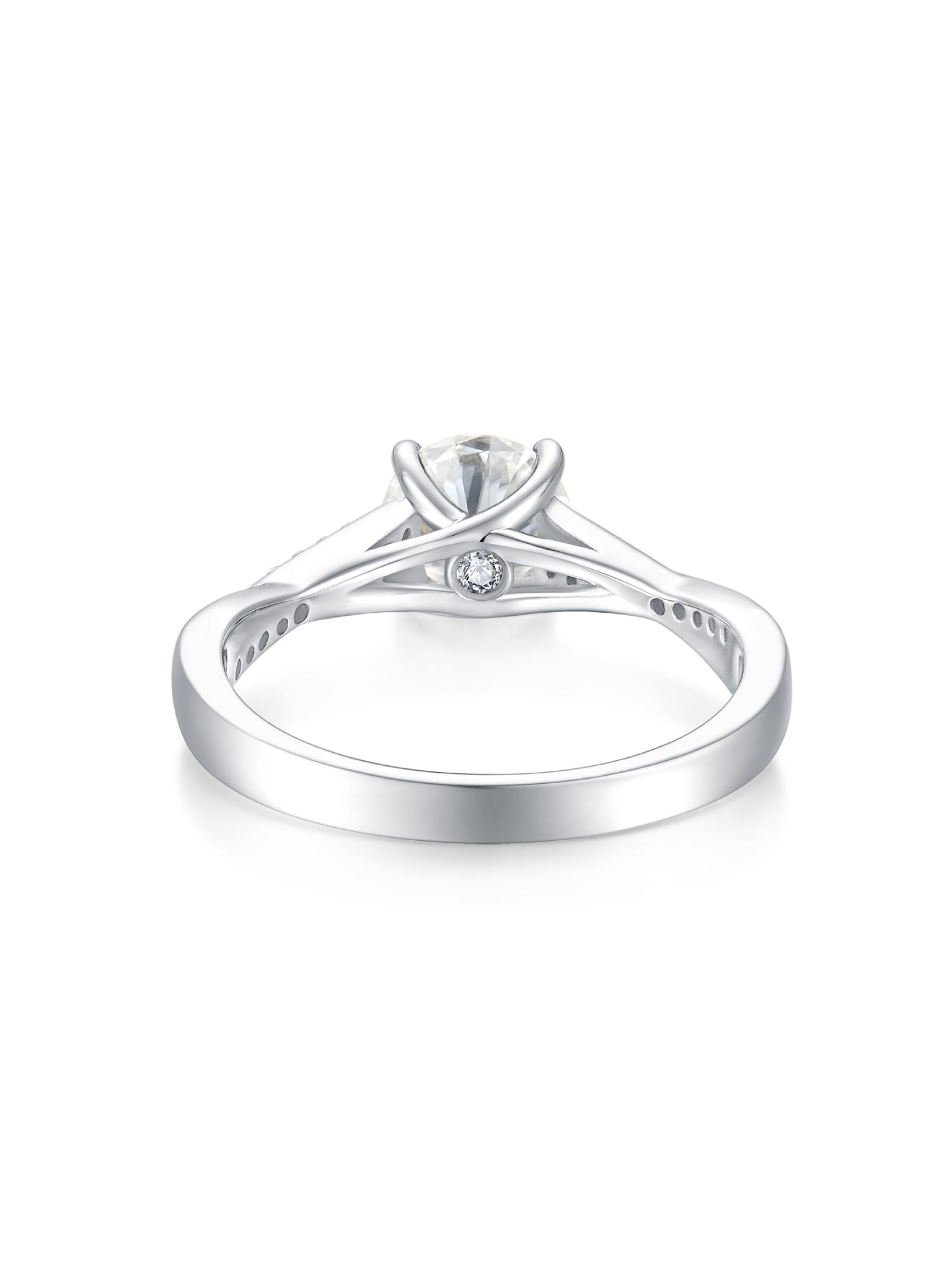 1.11ct ラボグロウンダイヤモンド 4つ爪 リング プラチナ | NEXT