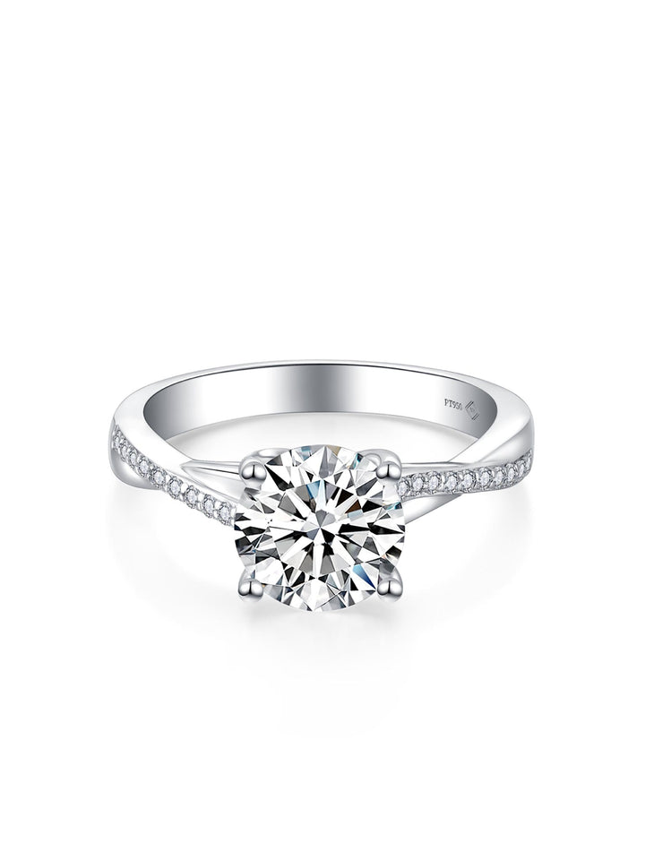 2.115ct プラチナ 4つ爪 リング