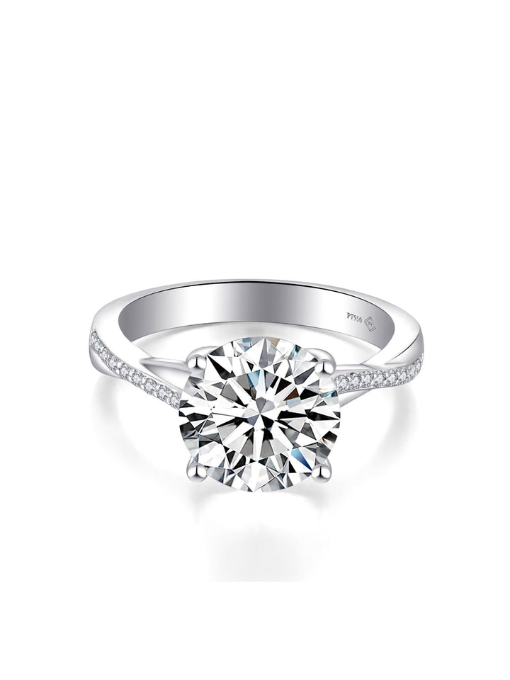 3.115ct プラチナ 4つ爪 リング
