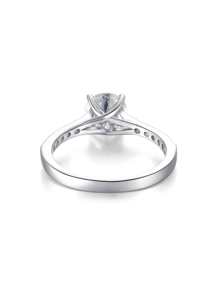 1.225ct プラチナ 4つ爪 リング
