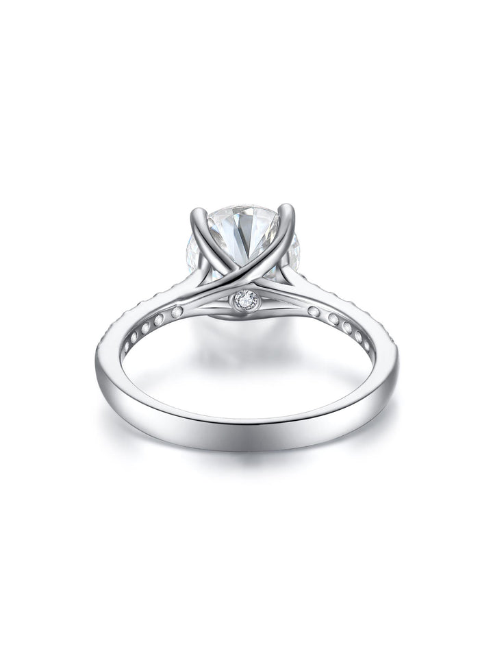 2.225ct プラチナ 4つ爪 リング