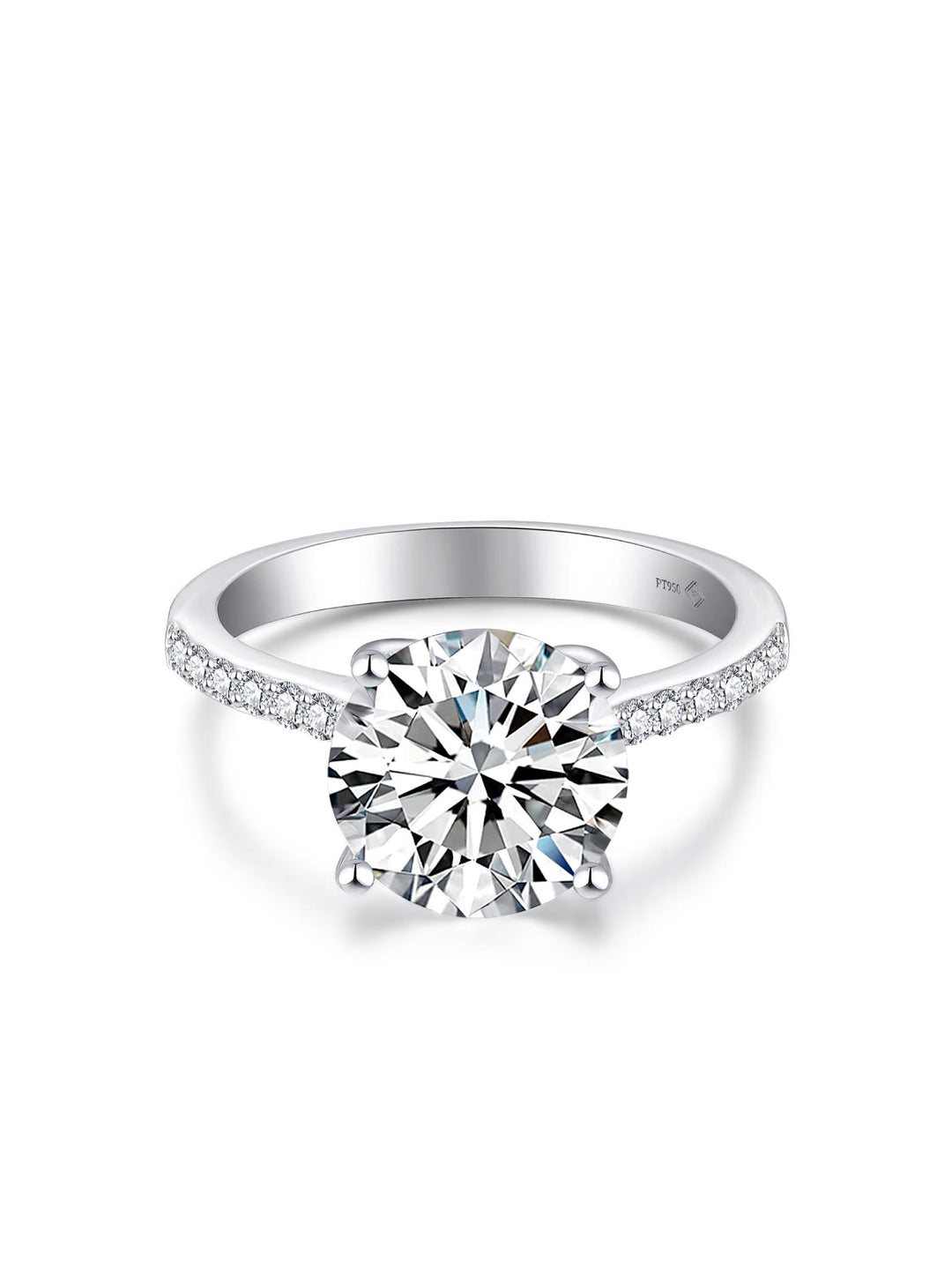 3.225ct プラチナ 4つ爪 リング