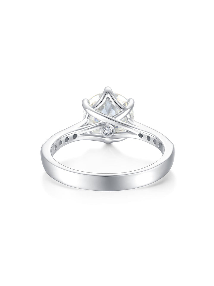 2.195ct プラチナ 6つ爪 リング