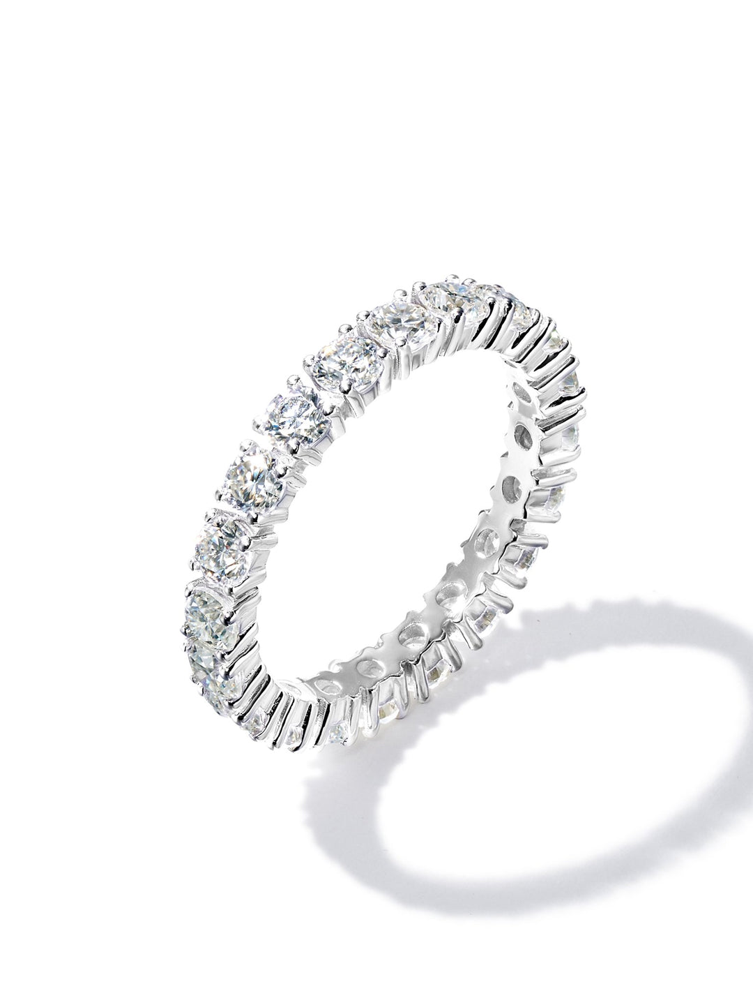 2.0ct プラチナ フルエタニティ リング