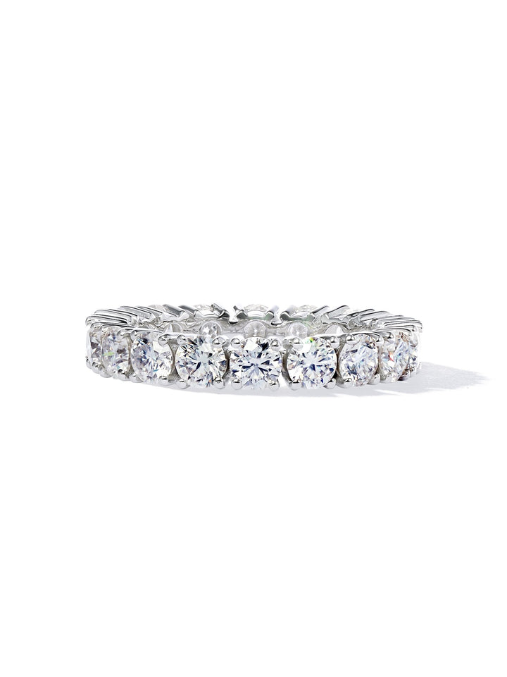 2.88ct プラチナ フルエタニティ リング